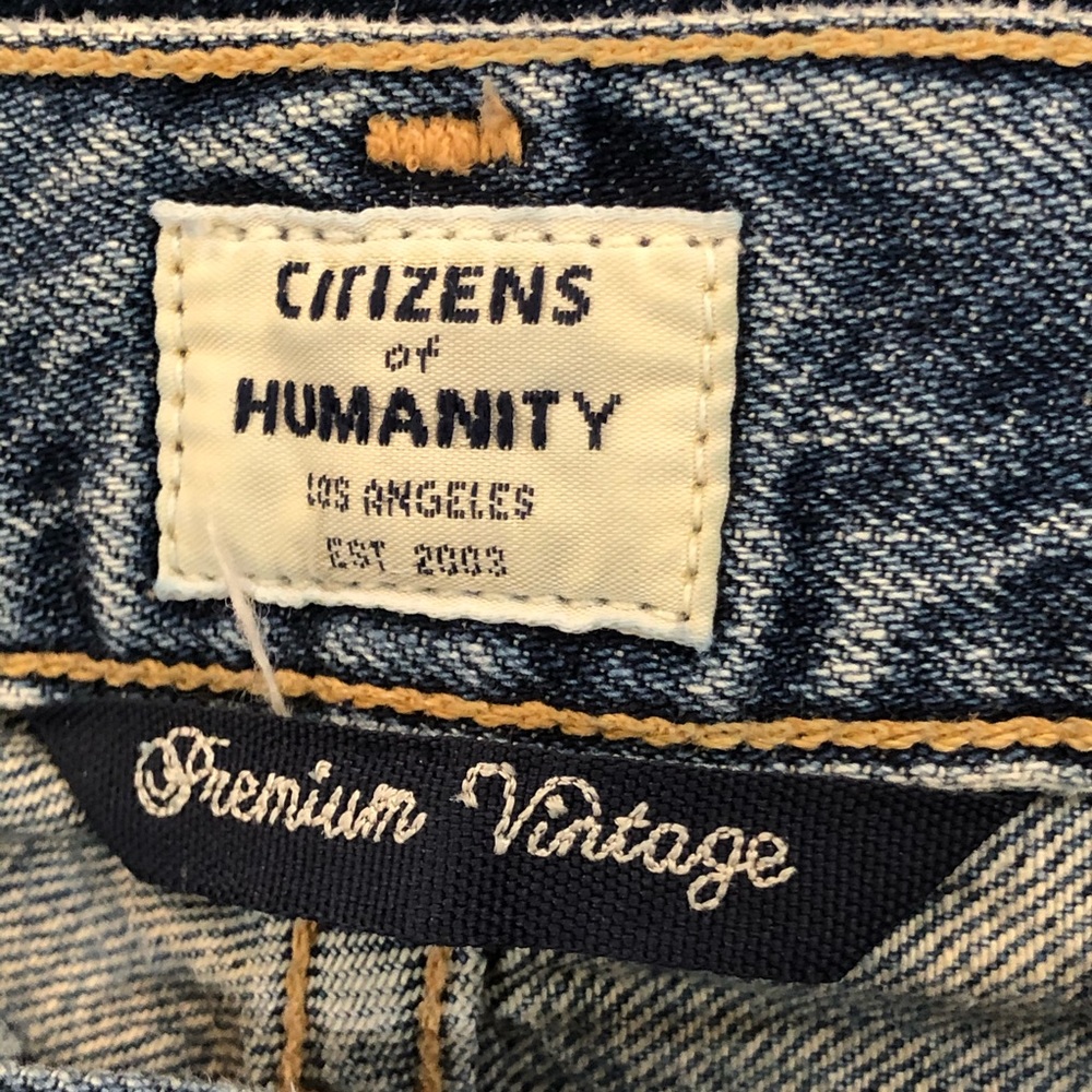 Citizens of Humanity Cora Crop relxd shadow inseam - Picture 7 of 11